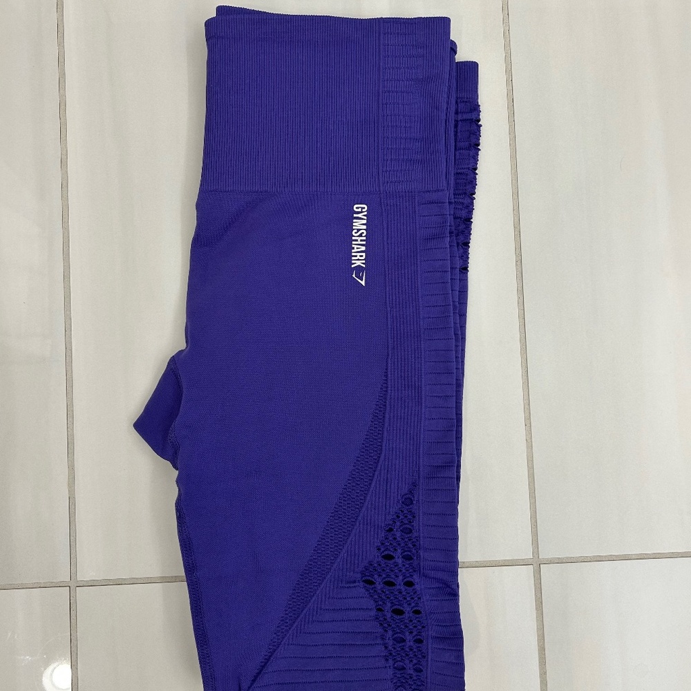 Gymshark seamless leggings size s purple